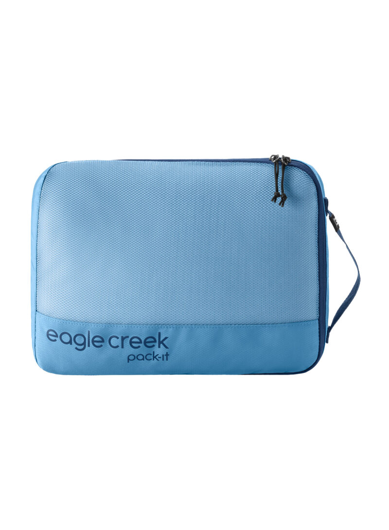 Organizator de voiaj Eagle Creek Pack-It Reveal Cube M - blue dawn