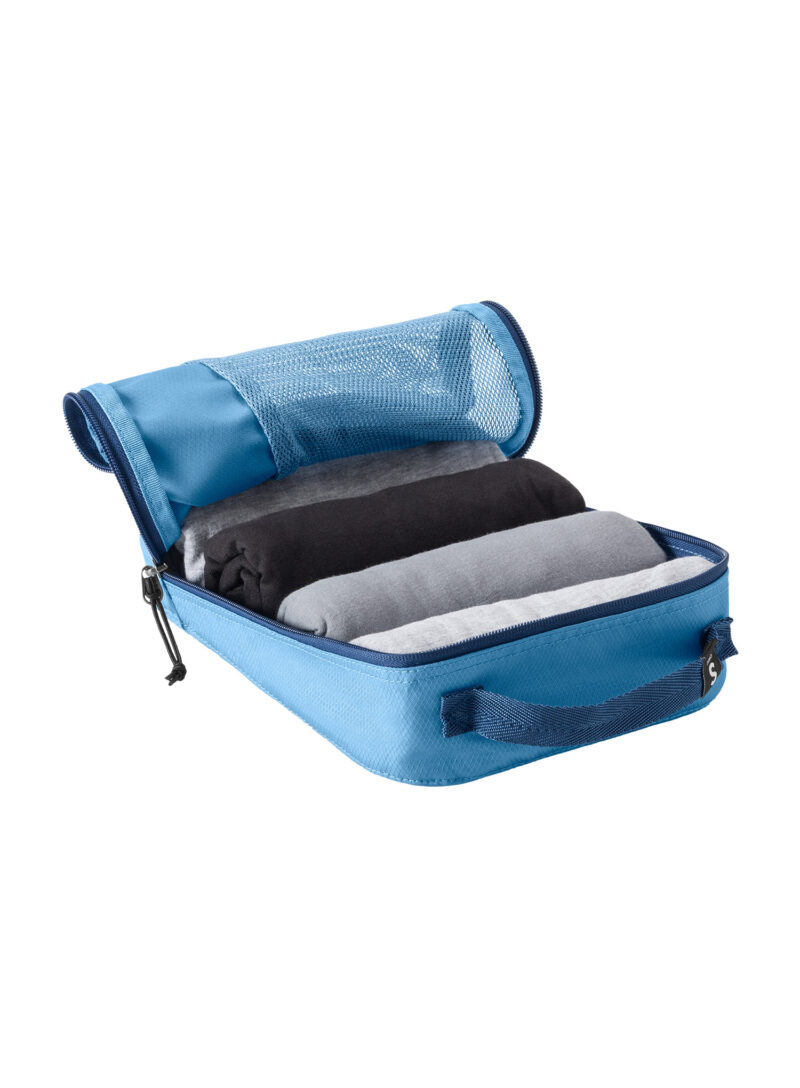 Preţ Organizator de voiaj Eagle Creek Pack-It Reveal Cube S - blue dawn