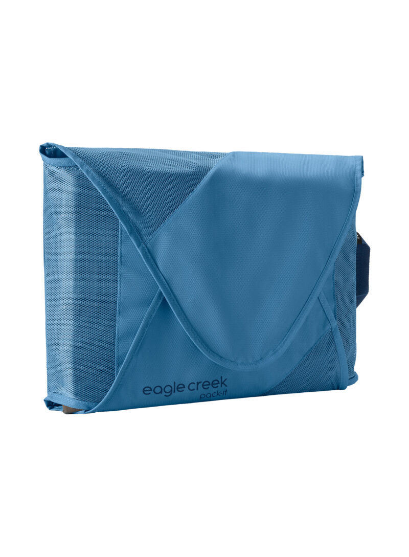 Organizator de voiaj Eagle Creek Pack-It Reveal Garment Folder L - blue dawn preţ