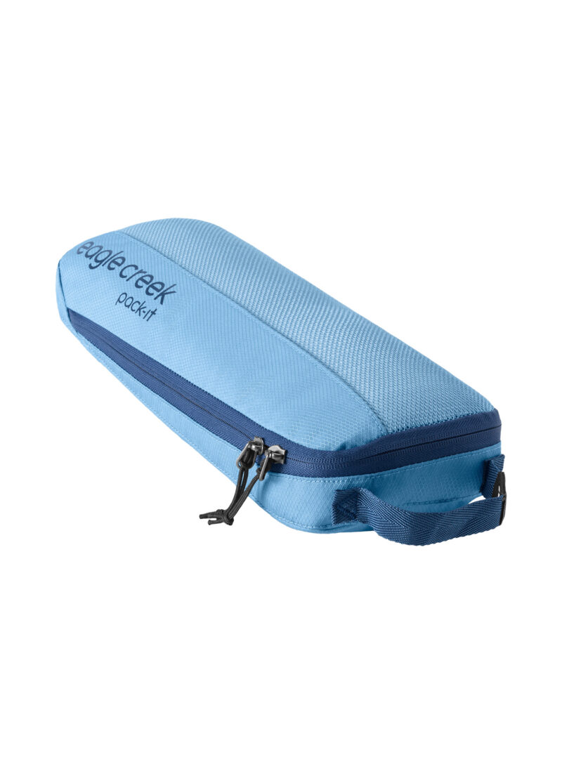 Preţ Organizator de voiaj Eagle Creek Pack-It Reveal Slim Cube M - blue dawn