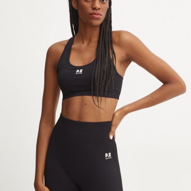 P.E Nation sutien sport Restore Seamless culoarea negru