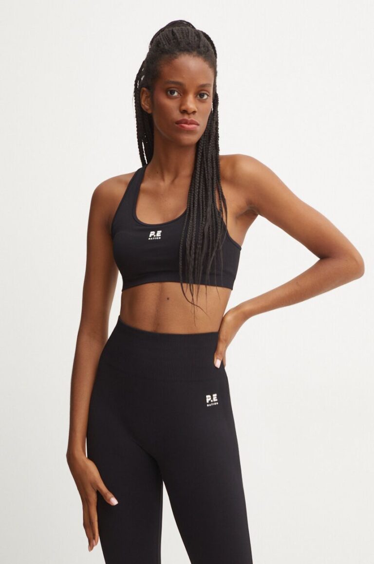 P.E Nation sutien sport Restore Seamless culoarea negru