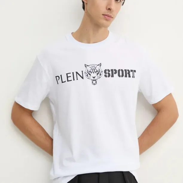 PLEIN SPORT tricou din bumbac barbati