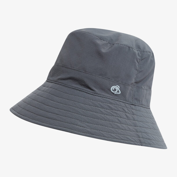 Pălărie sport Craghoppers NosiLife Sun Hat III - black pepper/niagara blue