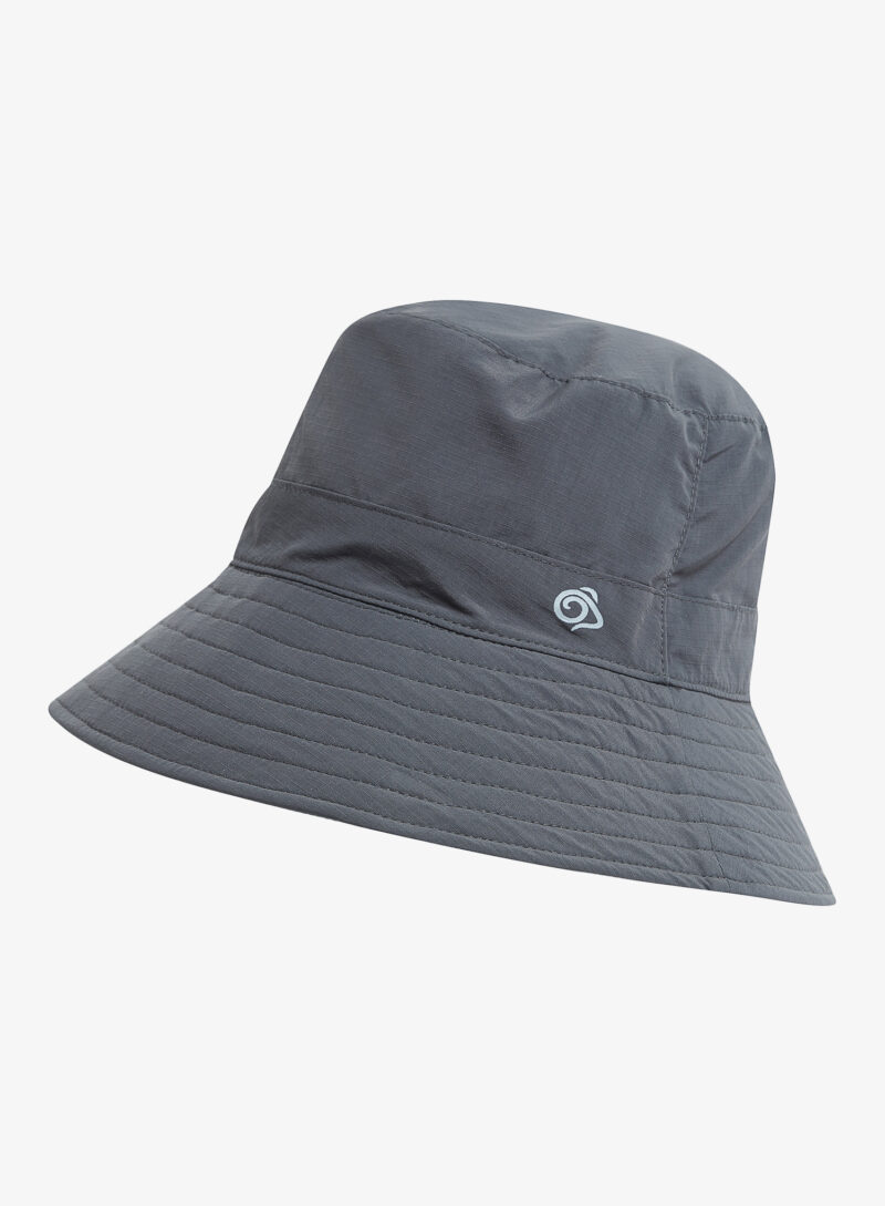 Pălărie sport Craghoppers NosiLife Sun Hat III - black pepper/niagara blue