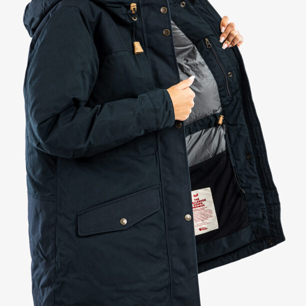 Preţ Palton matlasat femei Fjallraven Singi Down Jacket - dark navy