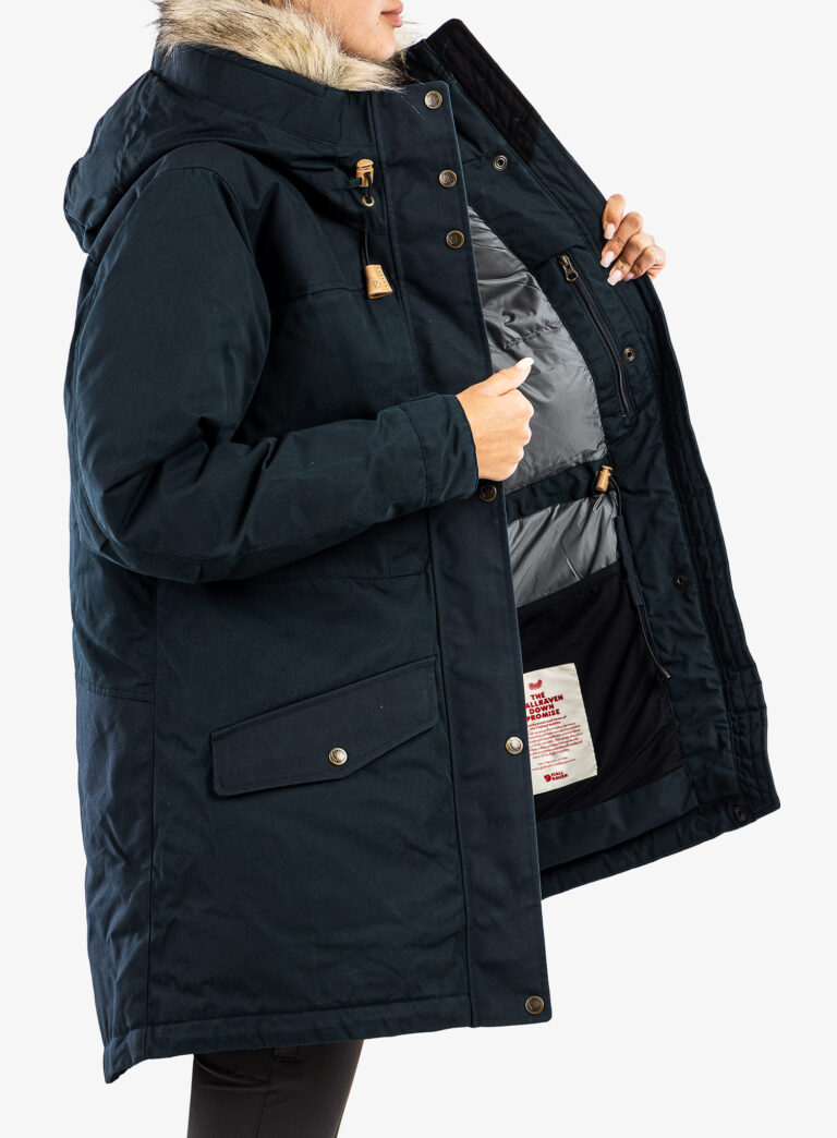 Preţ Palton matlasat femei Fjallraven Singi Down Jacket - dark navy