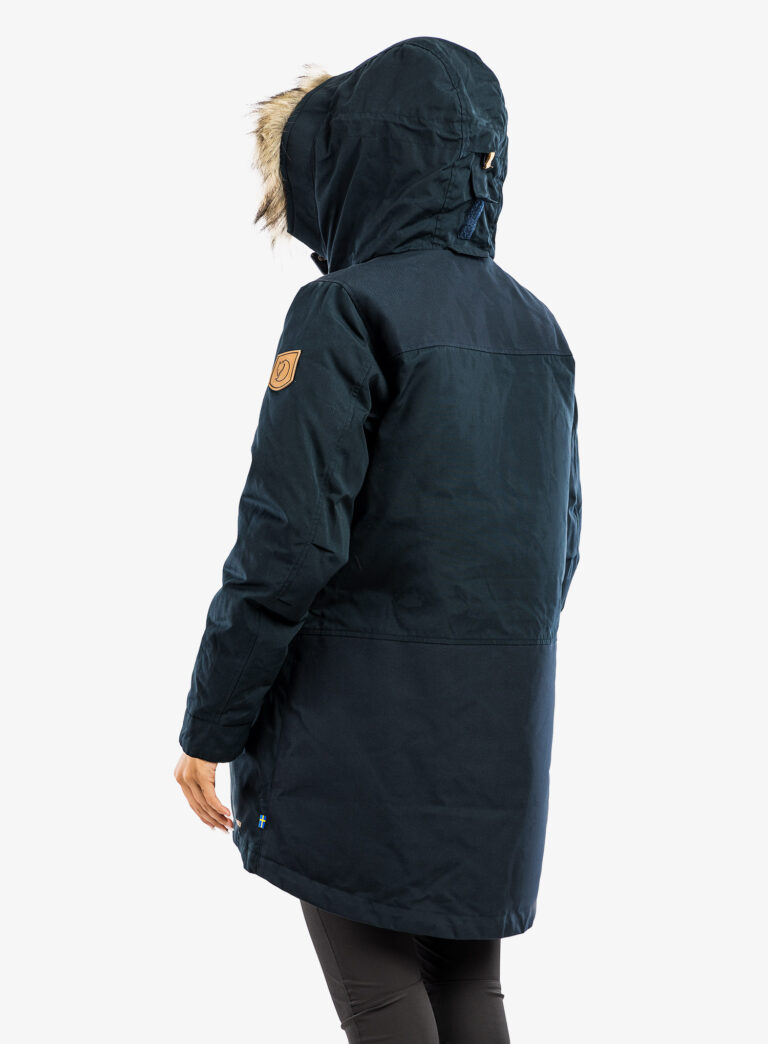 Original Palton matlasat femei Fjallraven Singi Down Jacket - dark navy