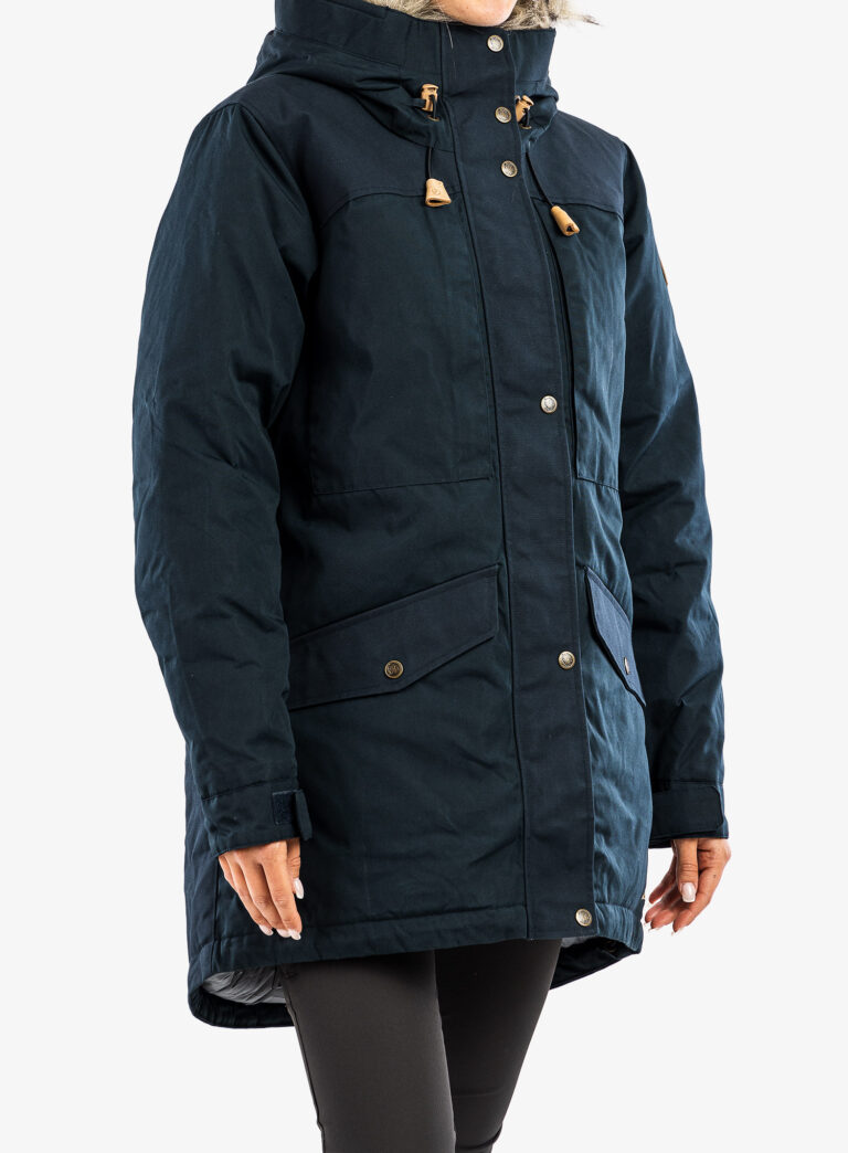 Palton matlasat femei Fjallraven Singi Down Jacket - dark navy