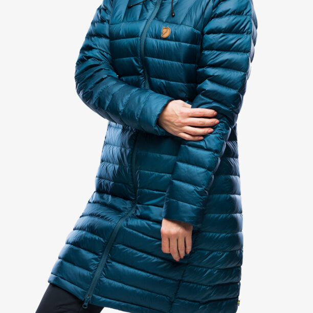 Cumpăra Palton matlasat femei Fjallraven Snow Flake Parka - deep sea