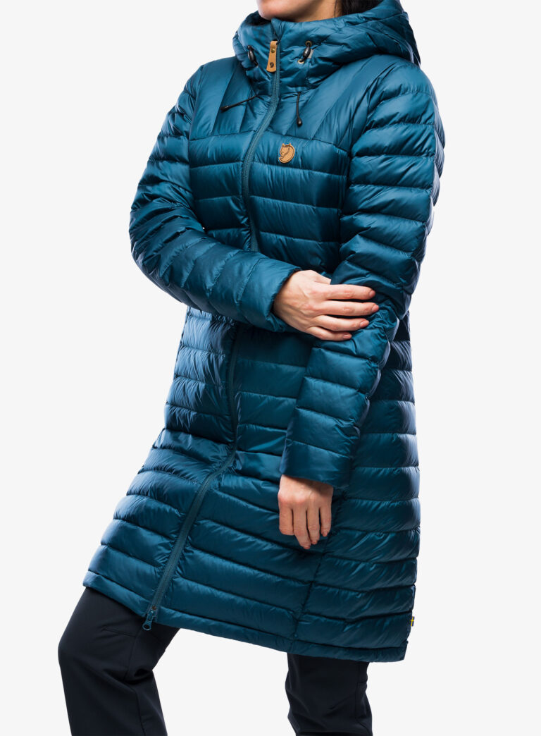 Cumpăra Palton matlasat femei Fjallraven Snow Flake Parka - deep sea