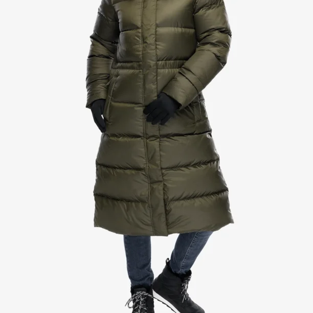 Cumpăra Palton matlasat femei Helly Hansen Essence Long Down Coat - utility green/snow