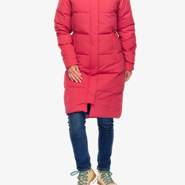 Palton matlasat femei Jack Wolfskin Nordlicht Coat - red coral