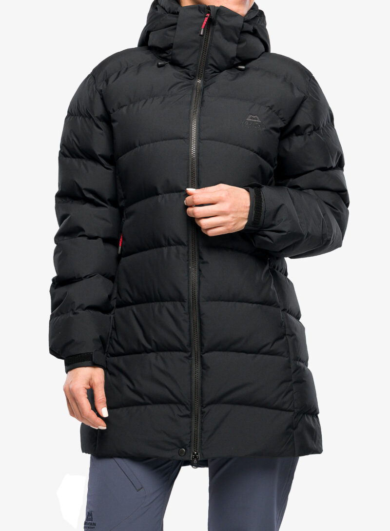 Palton matlasat femei Mountain Equipment Lightline Eco Parka - black