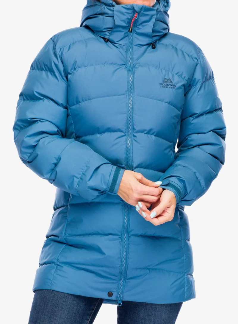 Palton matlasat femei Mountain Equipment Lightline Eco Parka - stellar blue