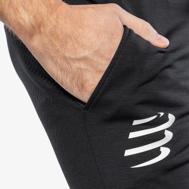 Original Pantaloni Compressport Seamless Pants - black melange