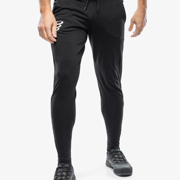 Pantaloni Compressport Seamless Pants - black melange