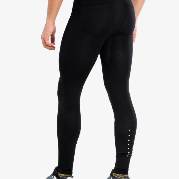 Pantaloni Compressport Winter Trail Under Control Full Tights - black preţ