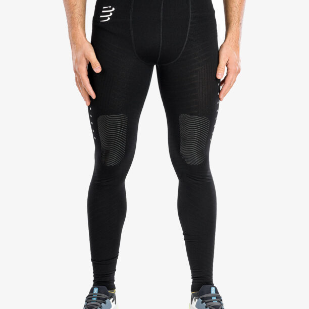 Cumpăra Pantaloni Compressport Winter Trail Under Control Full Tights - black