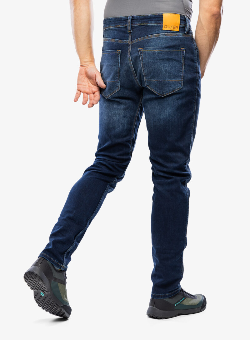 Pantaloni DUER Performance Denim Slim - dark stone preţ