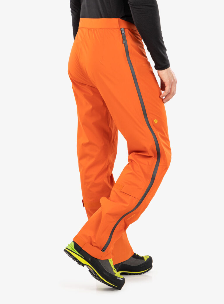 Preţ Pantaloni Fjallraven Bergtagen Lite Eco-Shell Trs  - hokkaido orange