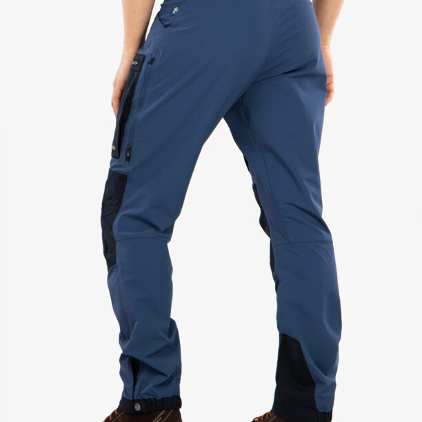 Pantaloni Fjallraven Keb Agile Trousers - indigo blue/dark navy preţ