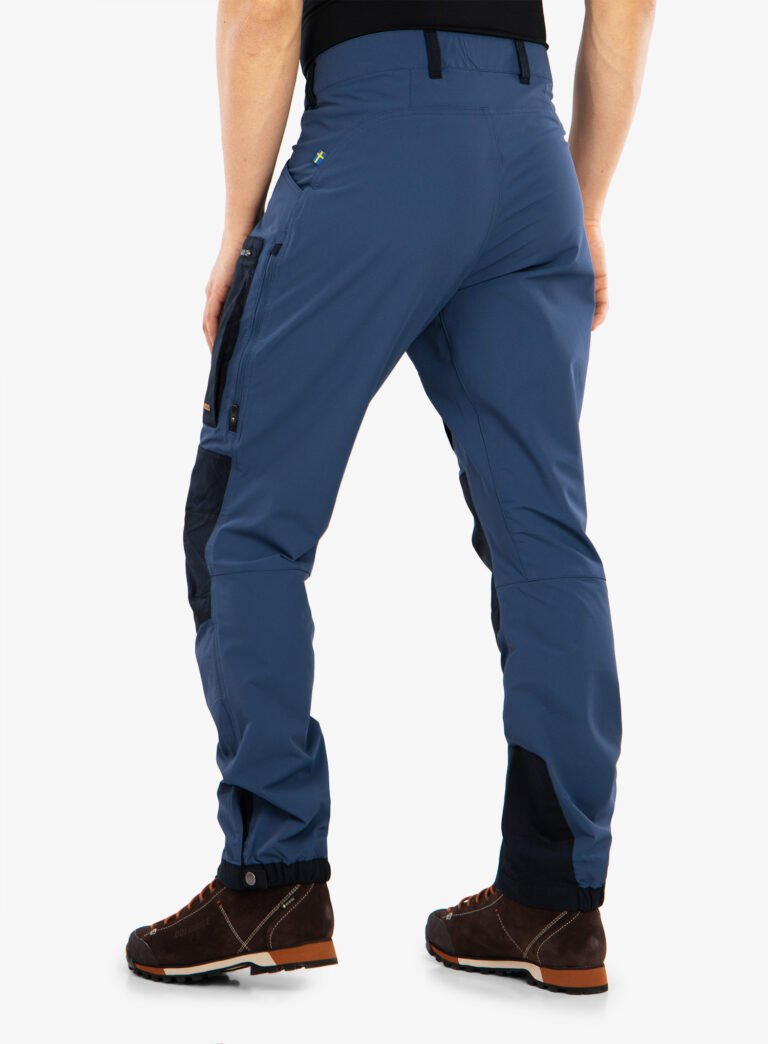 Pantaloni Fjallraven Keb Agile Trousers - indigo blue/dark navy preţ