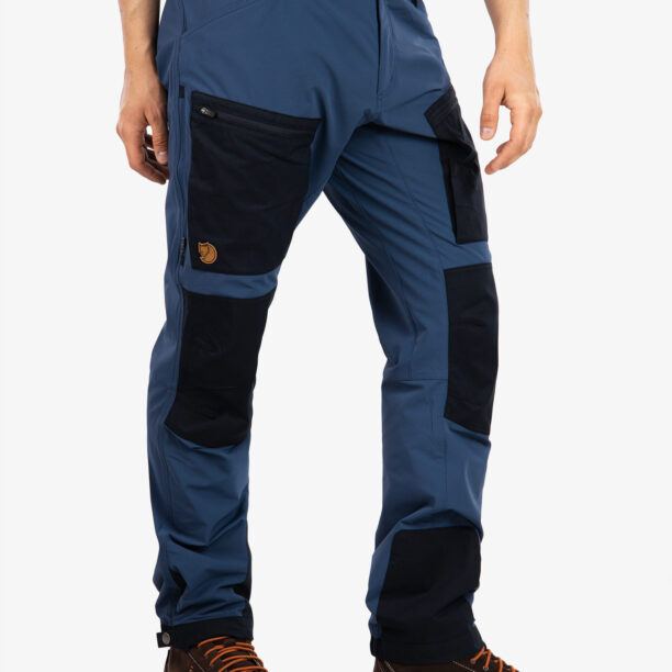 Cumpăra Pantaloni Fjallraven Keb Agile Trousers - indigo blue/dark navy