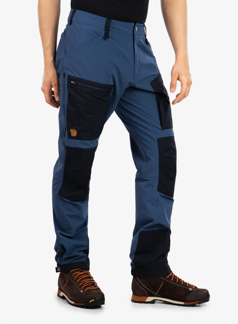 Cumpăra Pantaloni Fjallraven Keb Agile Trousers - indigo blue/dark navy