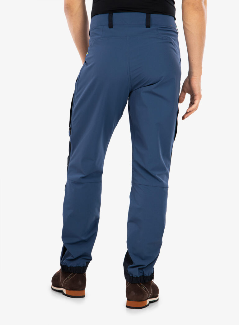 Preţ Pantaloni Fjallraven Keb Agile Trousers - indigo blue/dark navy