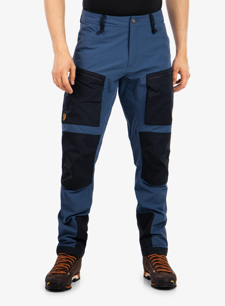 Pantaloni Fjallraven Keb Agile Trousers - indigo blue/dark navy