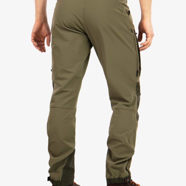 Pantaloni Fjallraven Keb Agile Trousers - laurel green/deep forest preţ