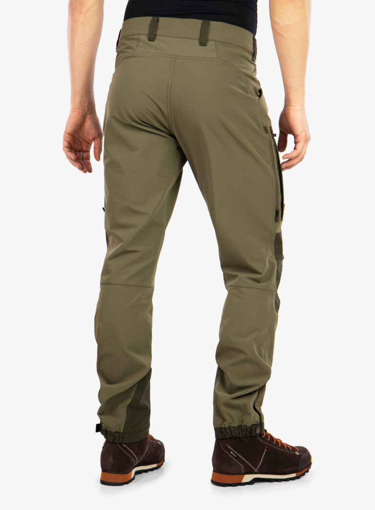 Pantaloni Fjallraven Keb Agile Trousers - laurel green/deep forest preţ