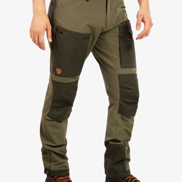 Cumpăra Pantaloni Fjallraven Keb Agile Trousers - laurel green/deep forest