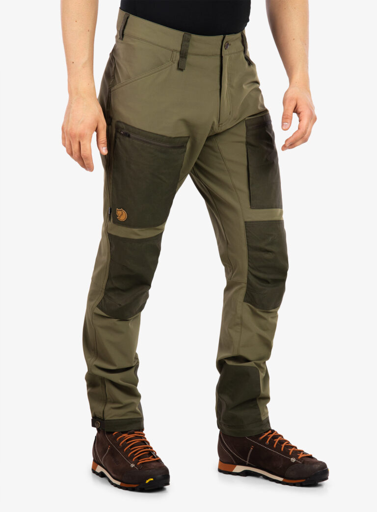 Cumpăra Pantaloni Fjallraven Keb Agile Trousers - laurel green/deep forest