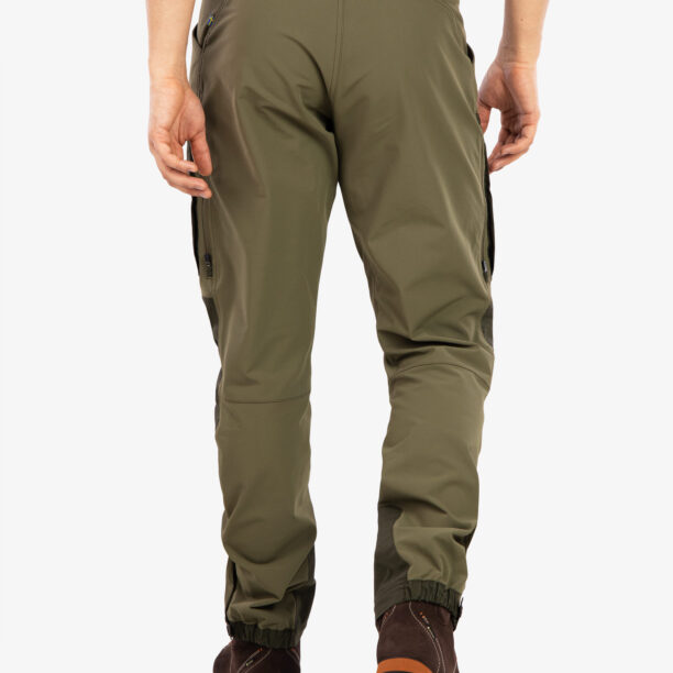 Preţ Pantaloni Fjallraven Keb Agile Trousers - laurel green/deep forest