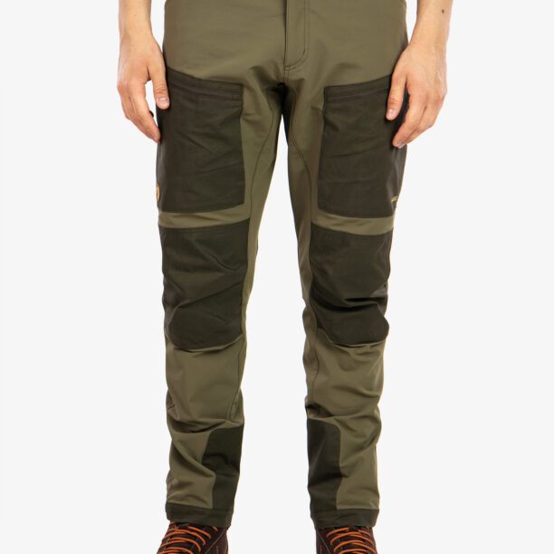 Pantaloni Fjallraven Keb Agile Trousers - laurel green/deep forest