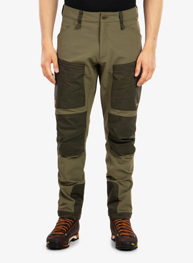 Pantaloni Fjallraven Keb Agile Trousers - laurel green/deep forest