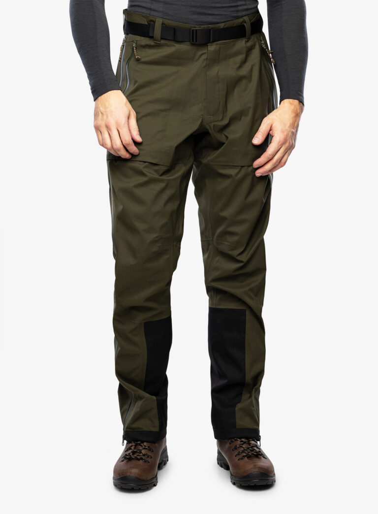 Pantaloni Fjallraven Keb Eco-Shell Trousers - deep forest