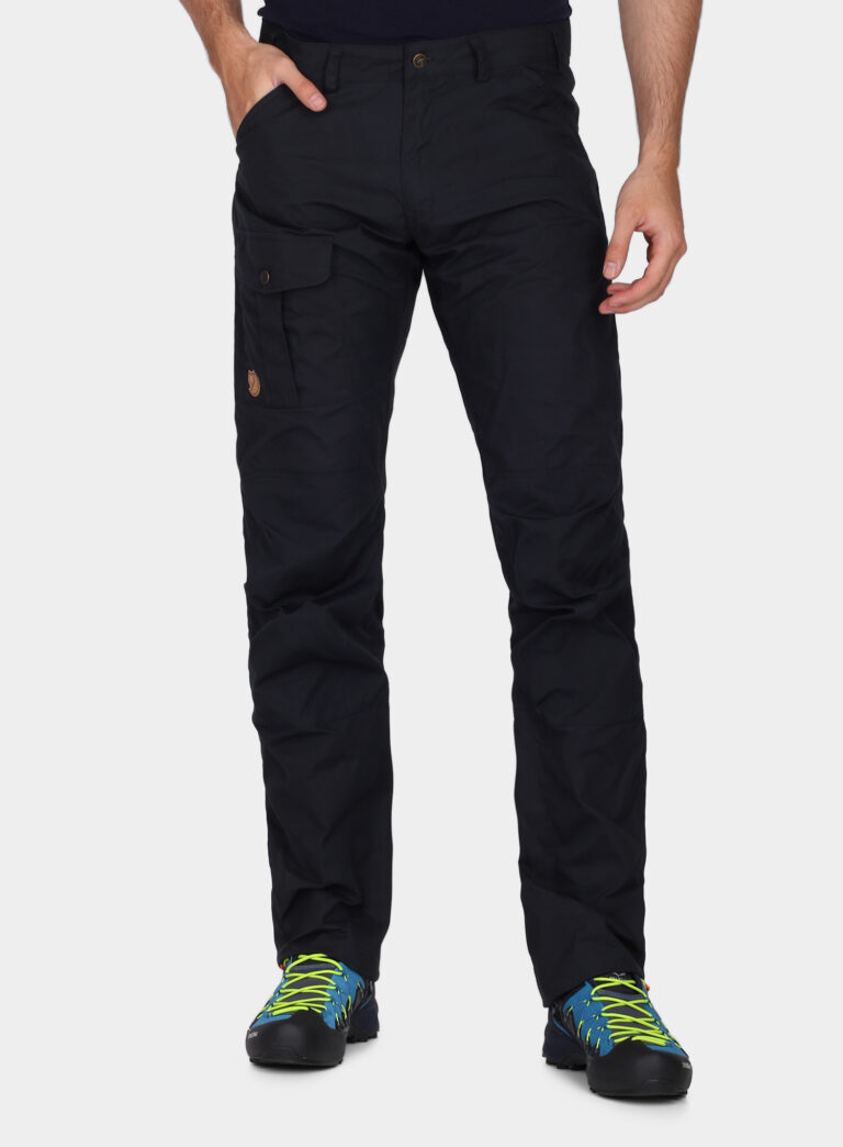 Preţ Pantaloni Fjallraven Nils Trousers - dark navy