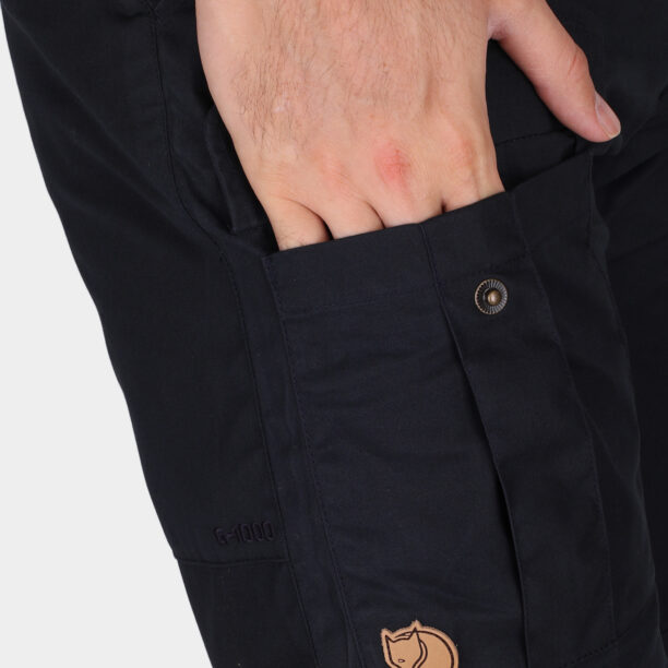 Original Pantaloni Fjallraven Nils Trousers - dark navy