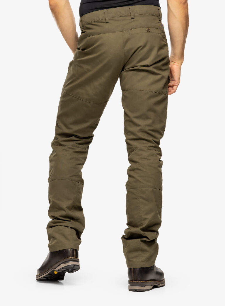 Pantaloni Fjallraven Nils Trousers - laurel green preţ