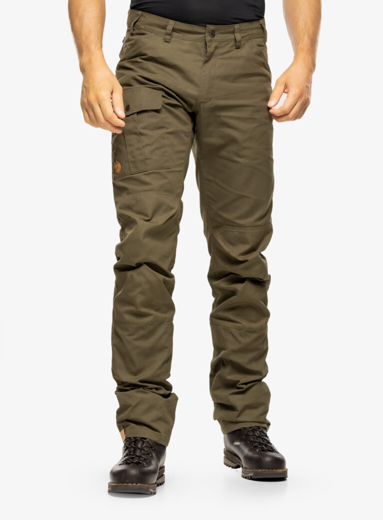 Cumpăra Pantaloni Fjallraven Nils Trousers - laurel green