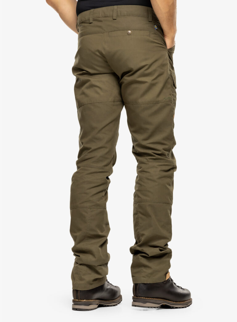 Preţ Pantaloni Fjallraven Nils Trousers - laurel green