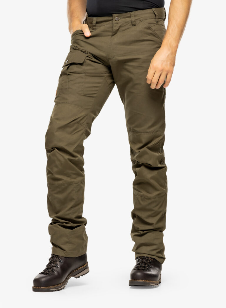 Pantaloni Fjallraven Nils Trousers - laurel green