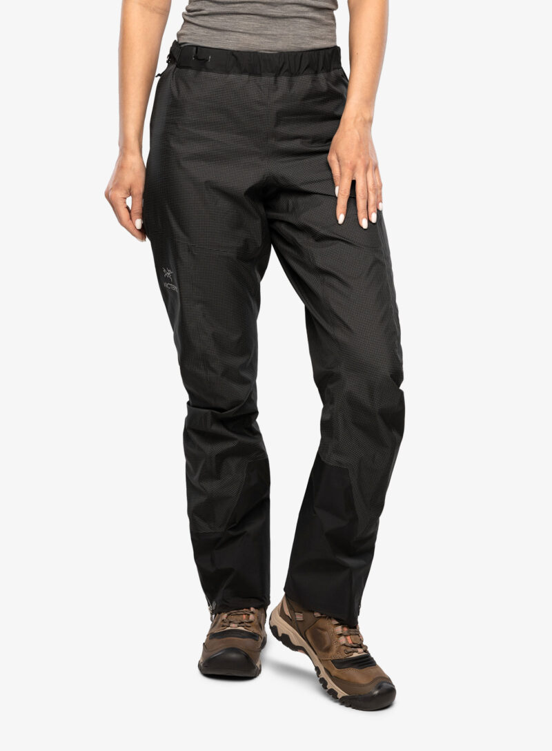 Preţ Pantaloni GORE TEX femei Arcteryx Alpha Pant - black