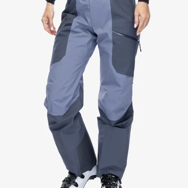 Preţ Pantaloni GORE TEX femei Arcteryx Sentinel Pant - stratus/dk stratus