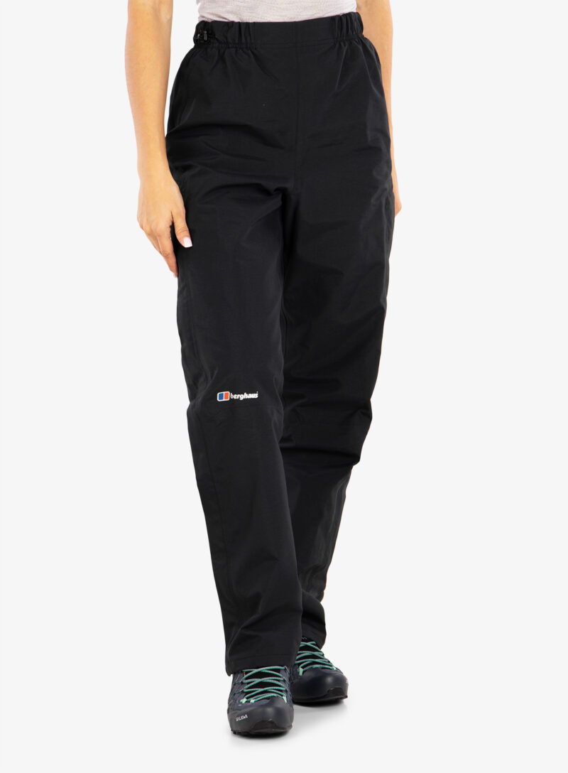 Pantaloni GORE TEX femei Berghaus Hillwalker - black/black