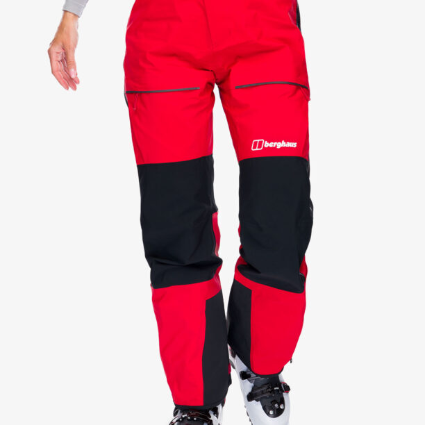 Pantaloni GORE TEX femei Berghaus MTN Guide GTX Pro Pant - goji berry/jet black