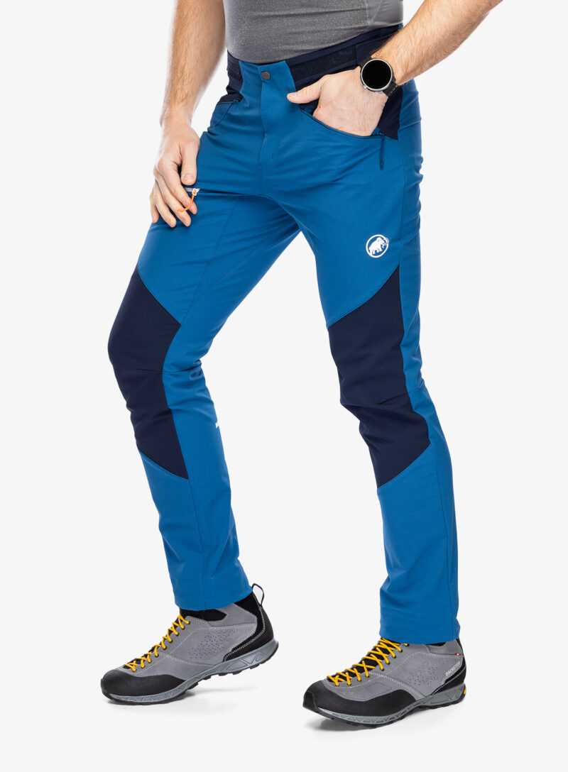 Cumpăra Pantaloni Mammut Taiss SO Pants - deep ice/marine